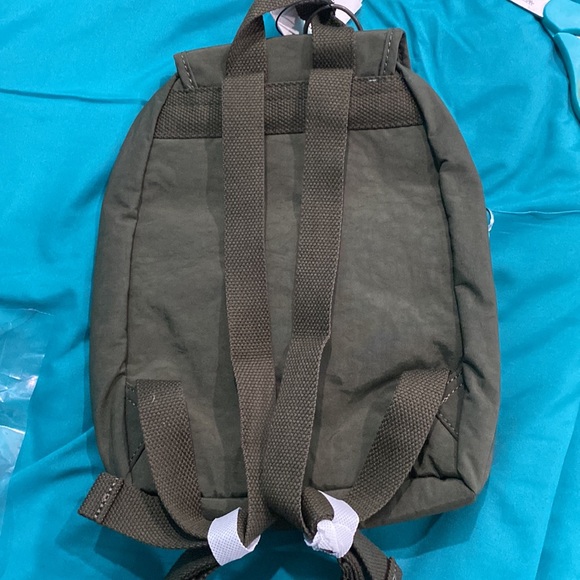 🆕Kipling Lovebug Small Backpack, Jaded Green Tonal🐒 - Picture 2 of 6